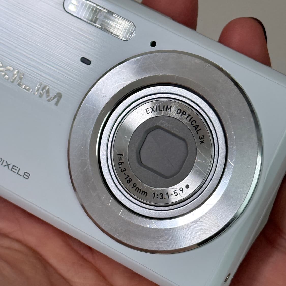 카시오 엑실림 z77 빈티지 디카 디지털카메라 화이트 상품이미지3