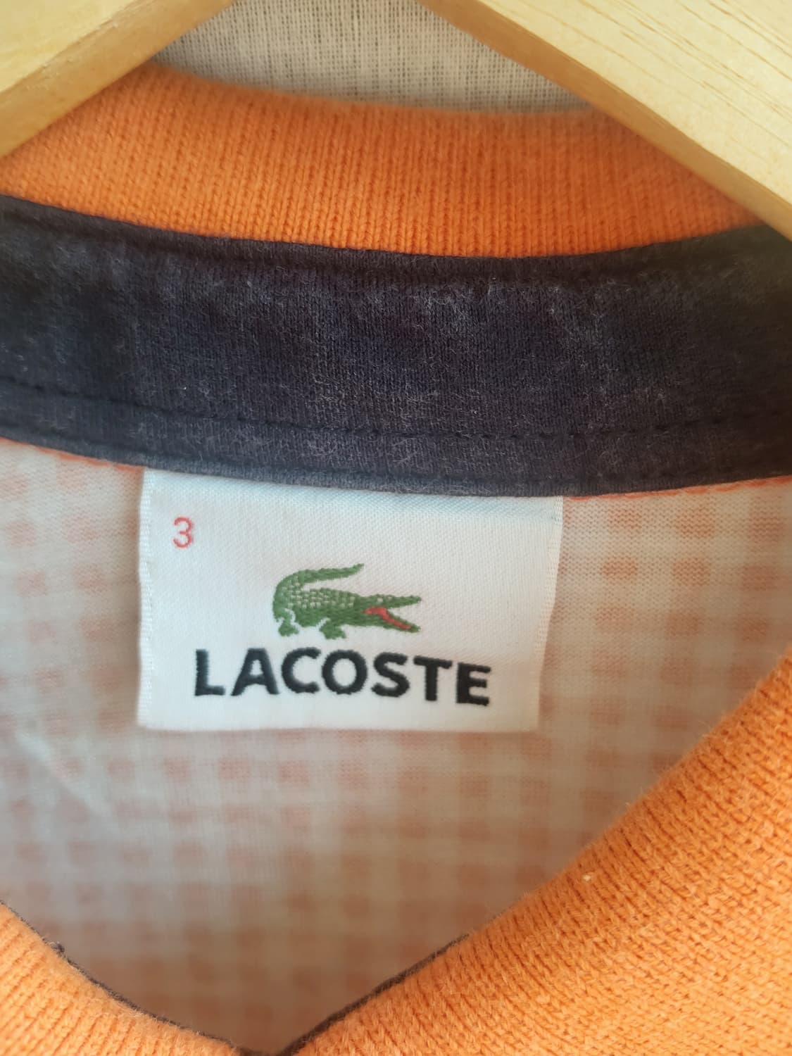 라코스테 반팔 카라티셔츠 남여공용 M사이즈 코튼 기본핏  상품이미지4