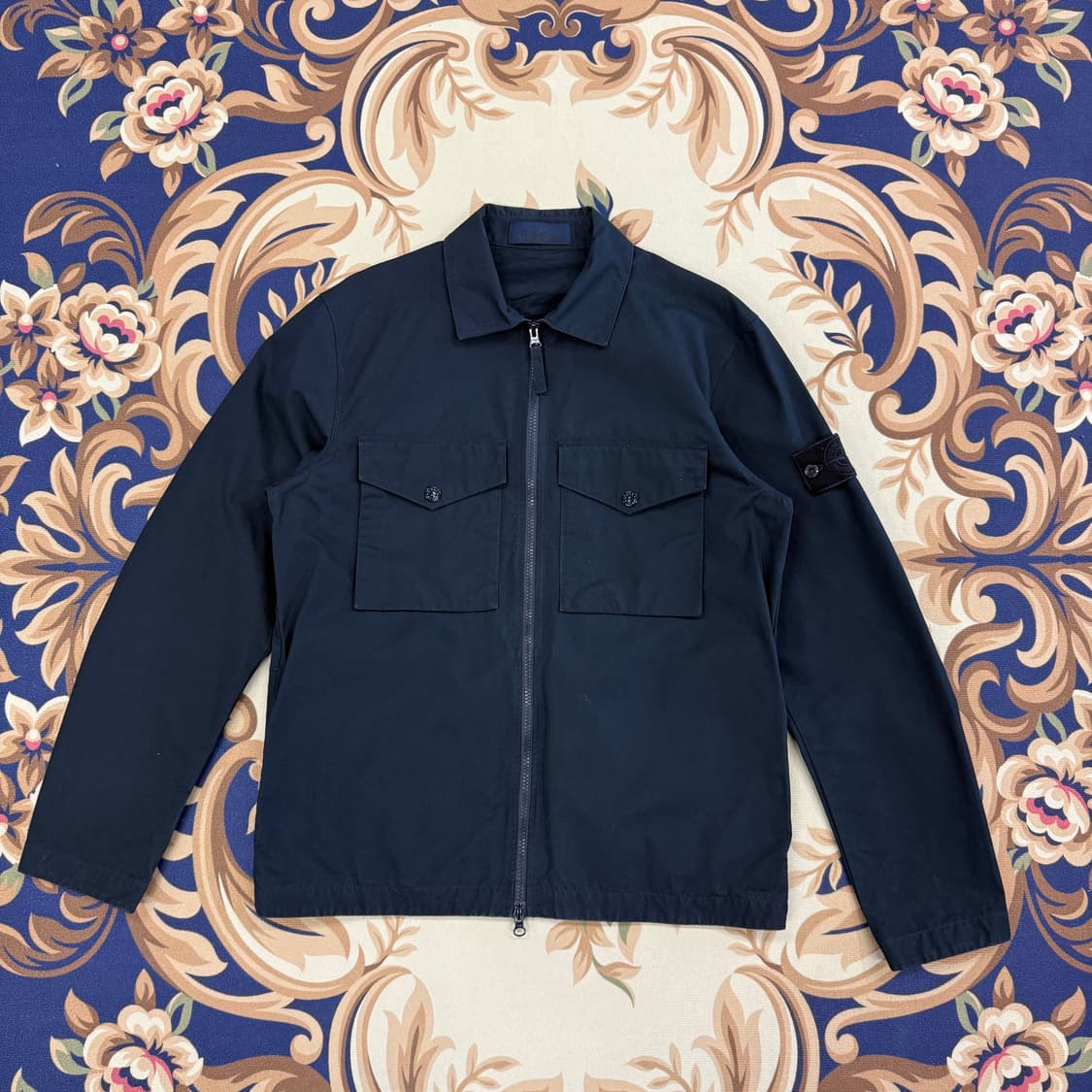 (M)스톤 아일랜드 Stone island 고스트피스 셔츠(네이비) 상품이미지1