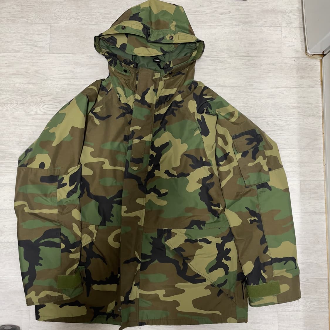 미군 오리지날 밀리터리 우드랜드 고어텍스 1세대 L-R 상품이미지1