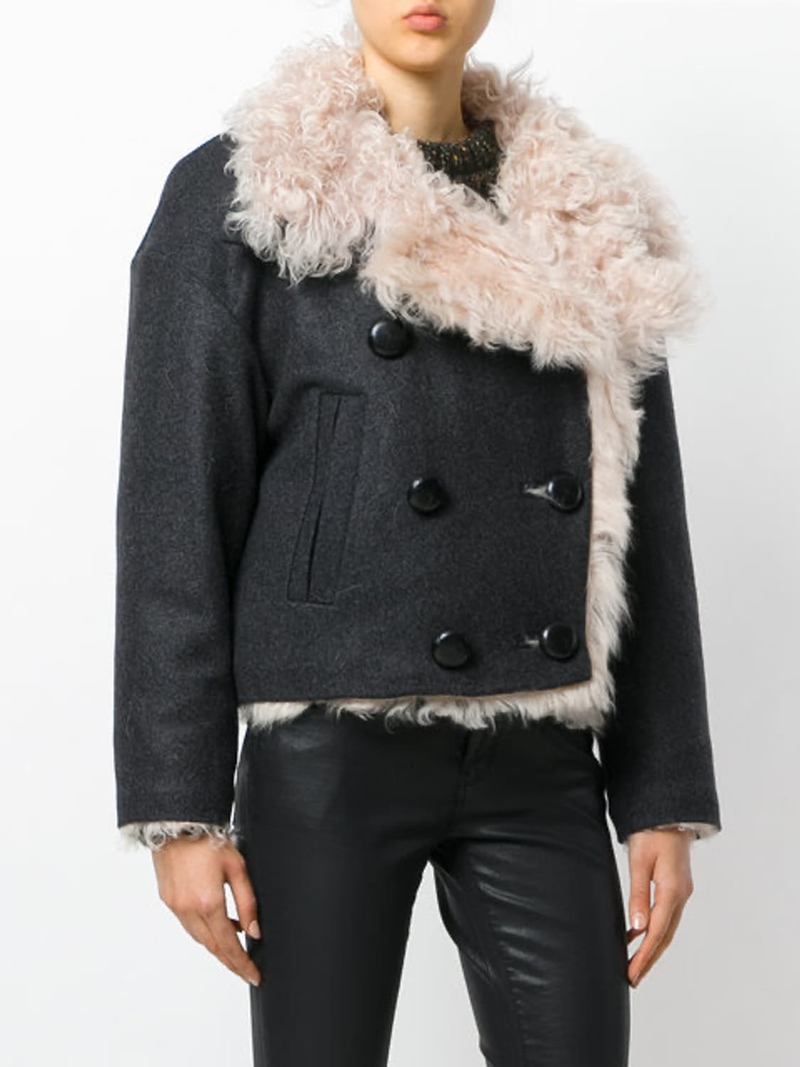 이자벨마랑 천연양털 무스탕 S 정품 상품이미지2