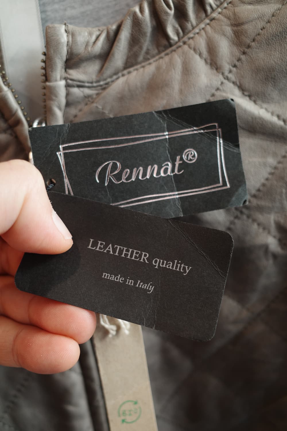 Rennat 투웨이 집업 양가죽 자켓  상품이미지3