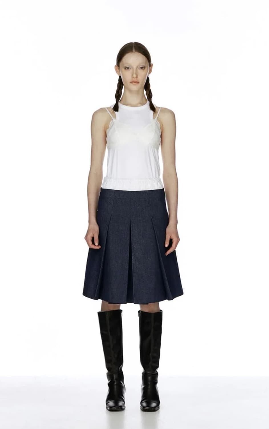 버뮬라 미디 청치마 상품이미지2