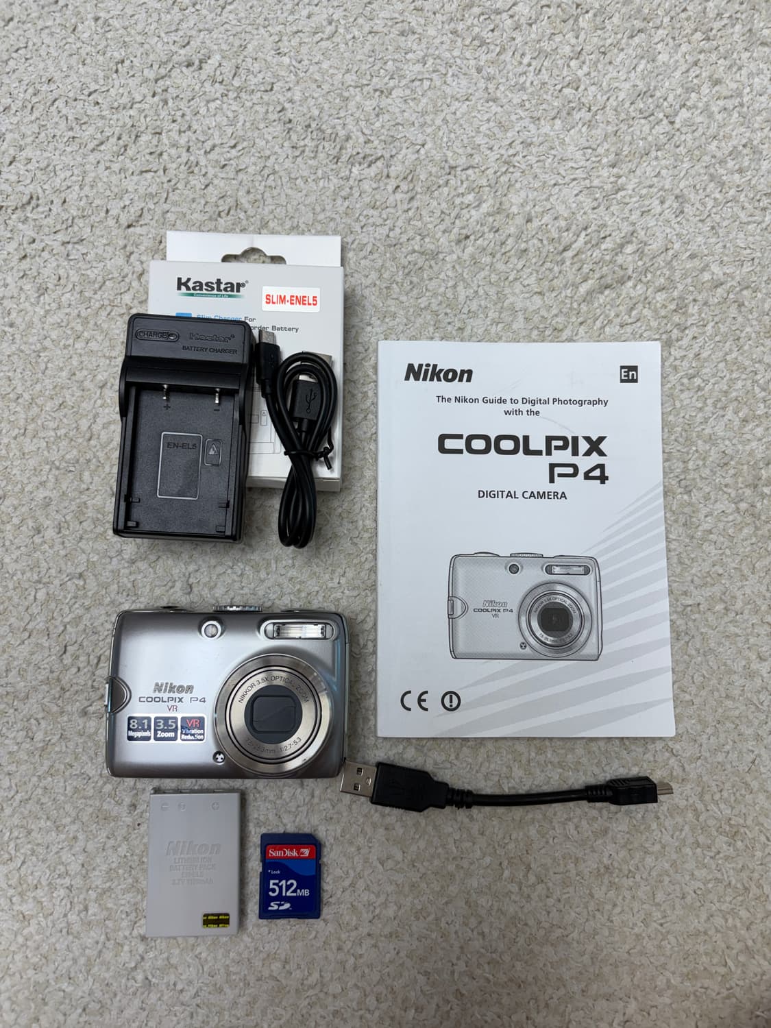 미품 니콘 쿨픽스 P4 coolpix p4 상품이미지1