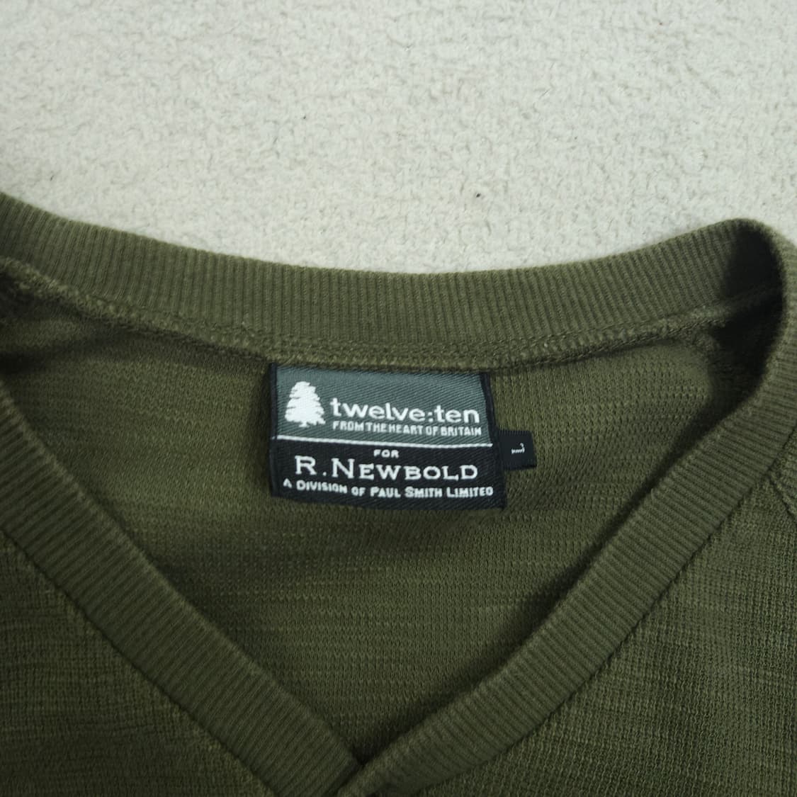 폴스미스 알뉴볼드 와플 롱슬리브 L 상품이미지4