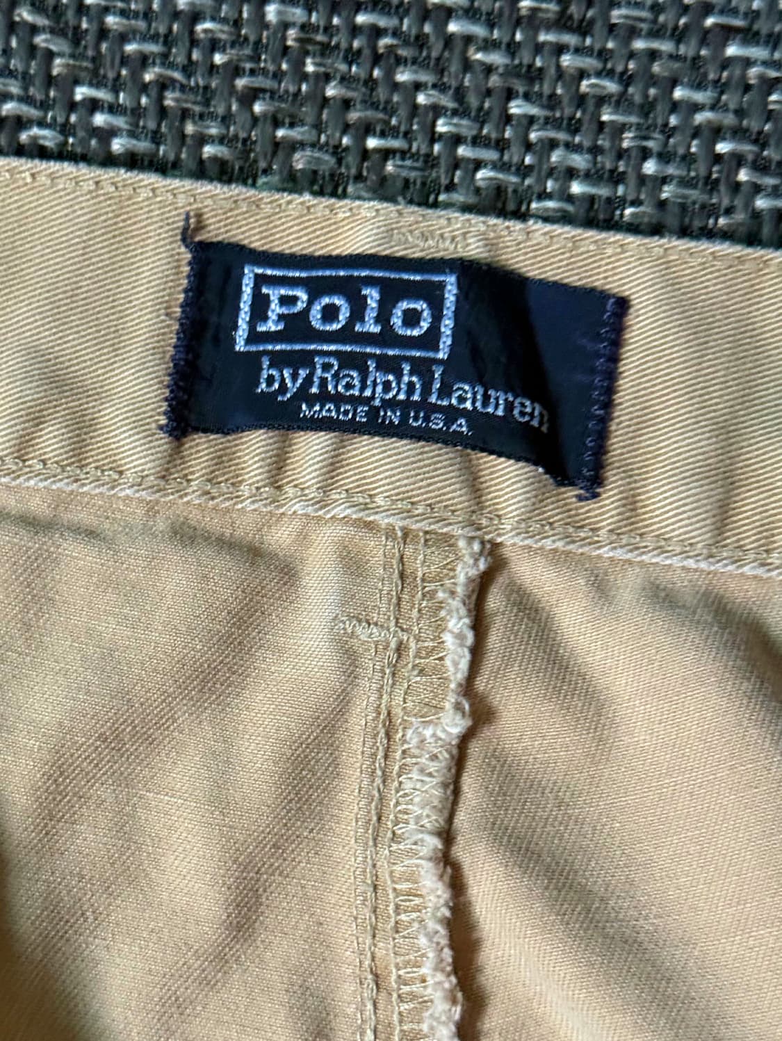 (36) 80s USA 폴로 랄프로렌 더블 플리츠 치노 팬츠 상품이미지4