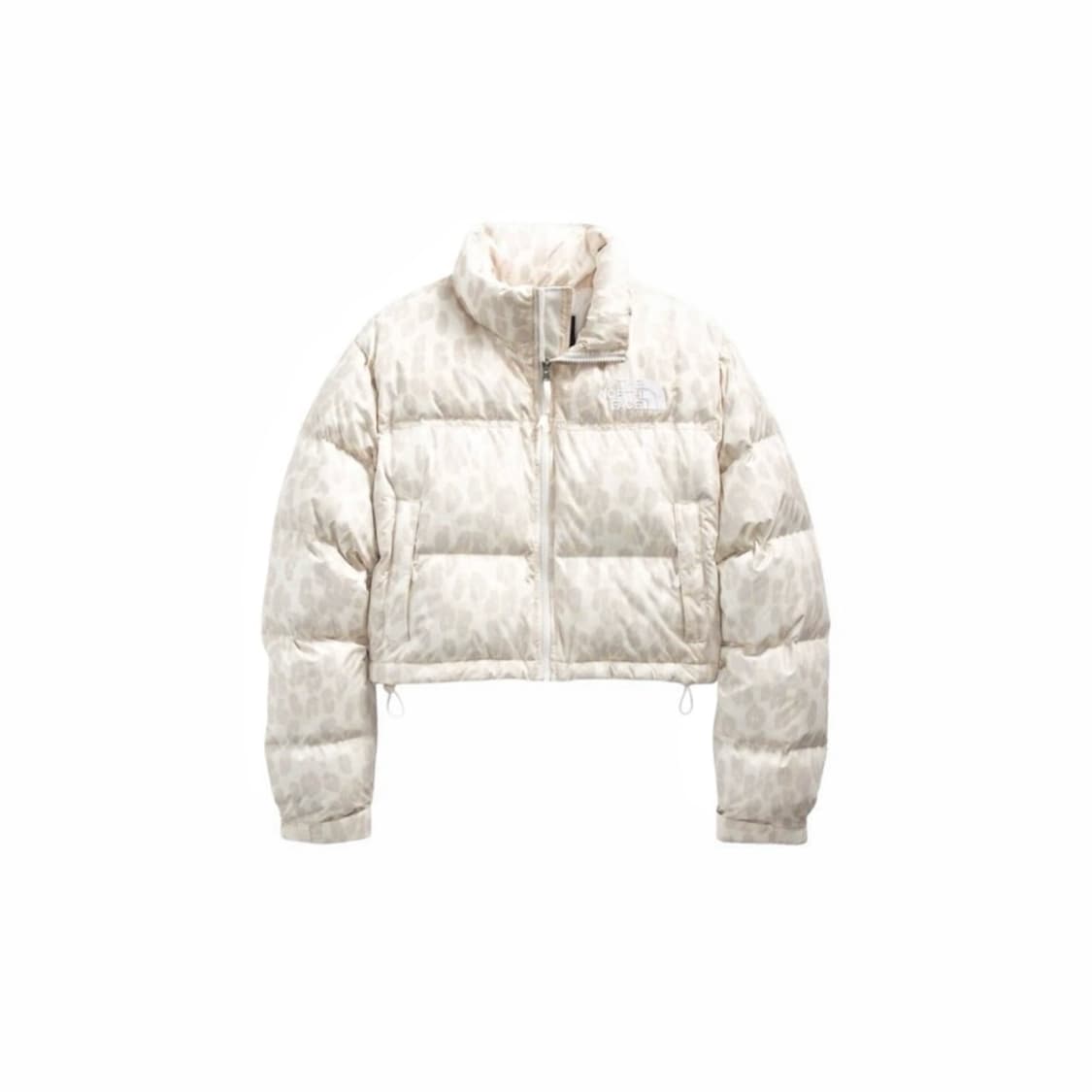 노스페이스 눕시 크롭 레오파드 패딩 상품이미지1