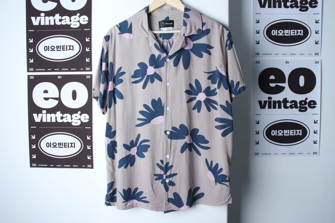 (M-XL) 브랜드빈티지 반팔셔츠 남방 USA 하와이안-H33338 상품이미지2
