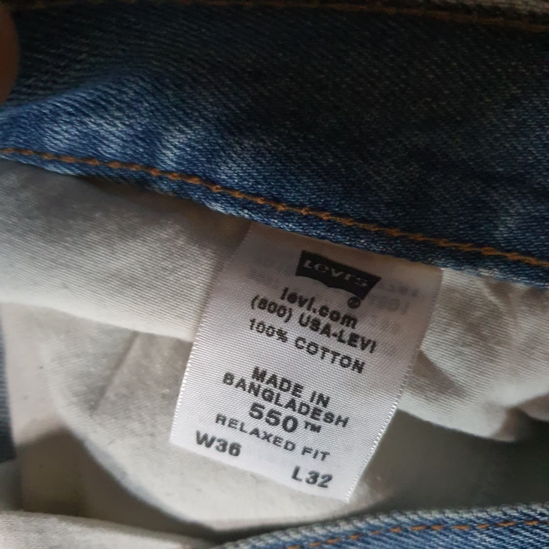 리바이스 550 빈티지  데님 No.25 상품이미지5
