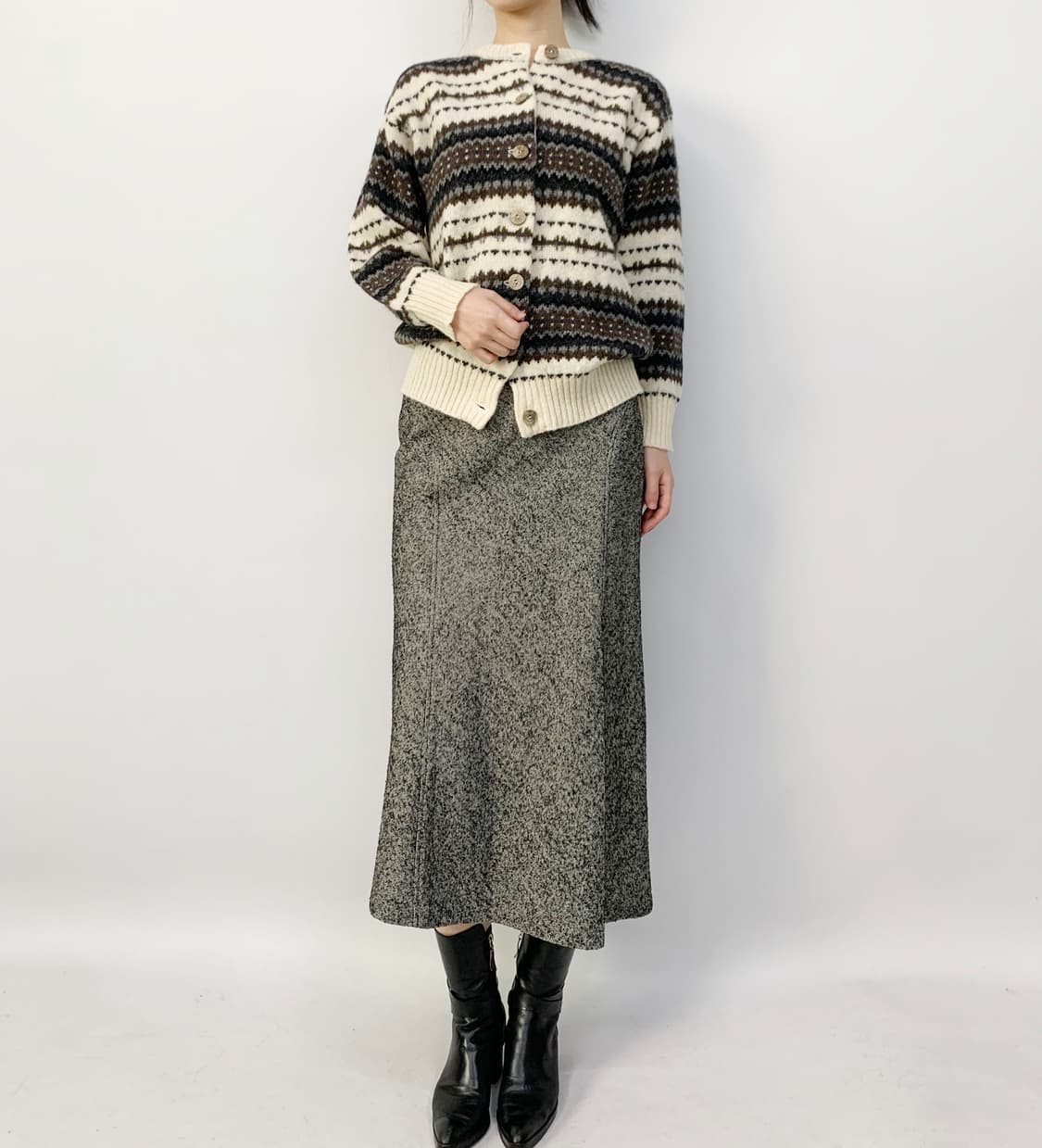  MAILLAR made in ireland 니트 가디건 상품이미지1