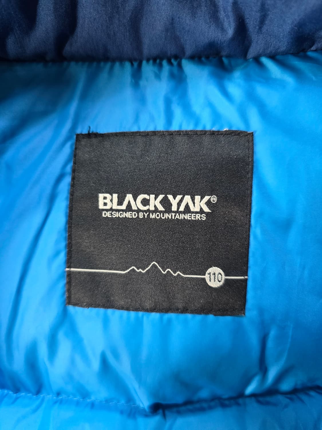 (110) 블랙야크 남성 블루 퍼 후드 구스다운 패딩 점퍼 상품이미지6