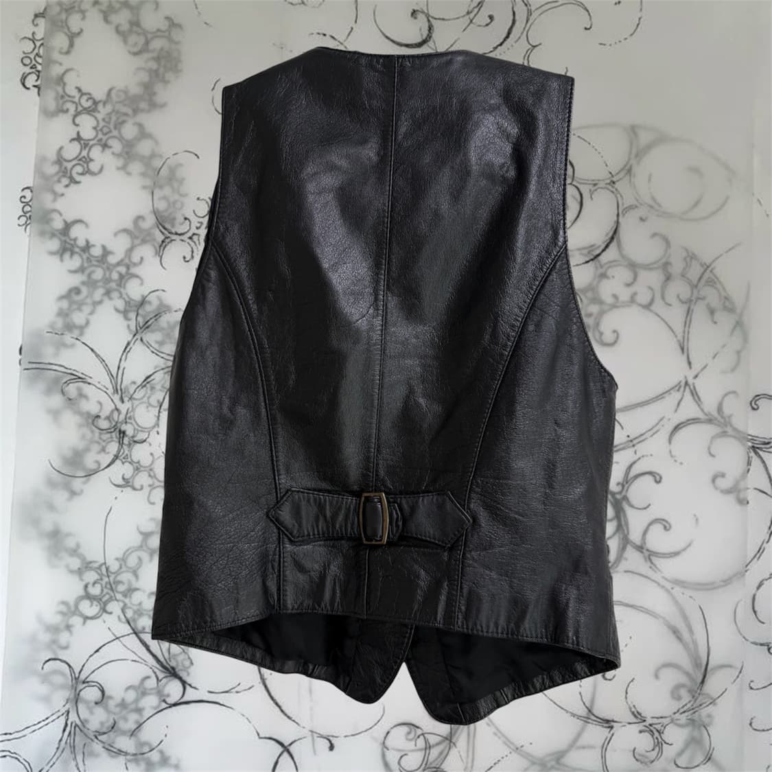 vintage cowhide vest  상품이미지2