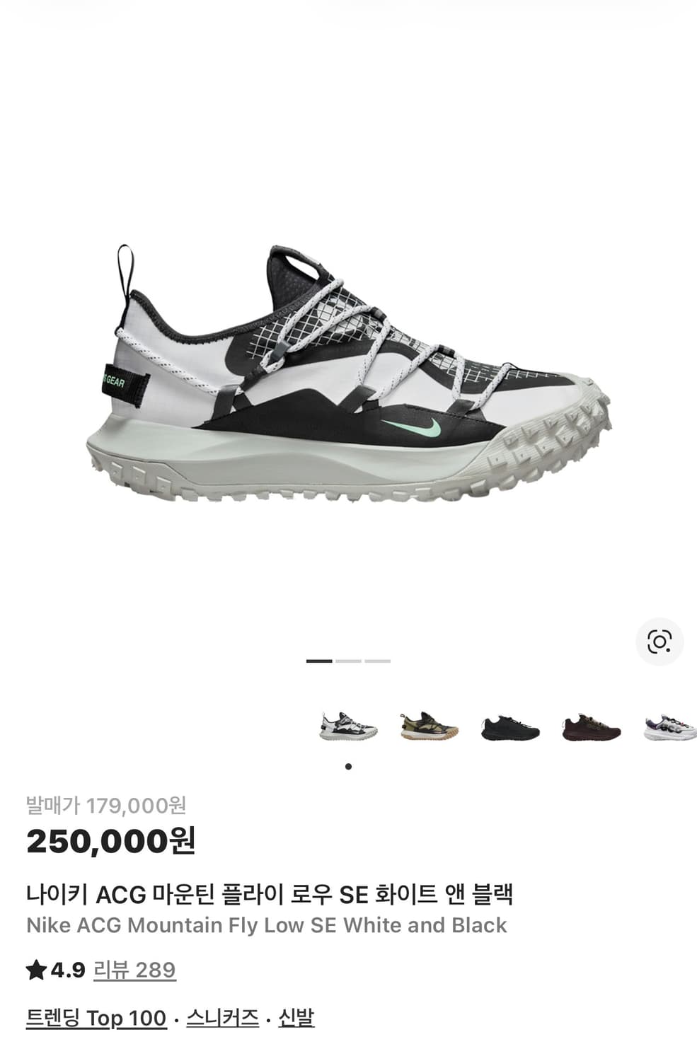 나이키 acg 마운틴 플라이 로우  상품이미지1