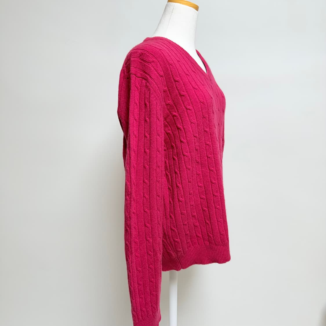 헨리코튼 울 100% 케이블 니트 M 상품이미지2