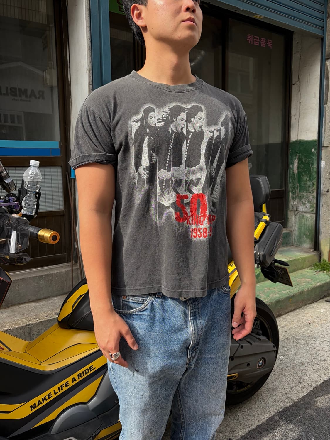 00’s Michael Jackson king of pop T-shirt 상품이미지3