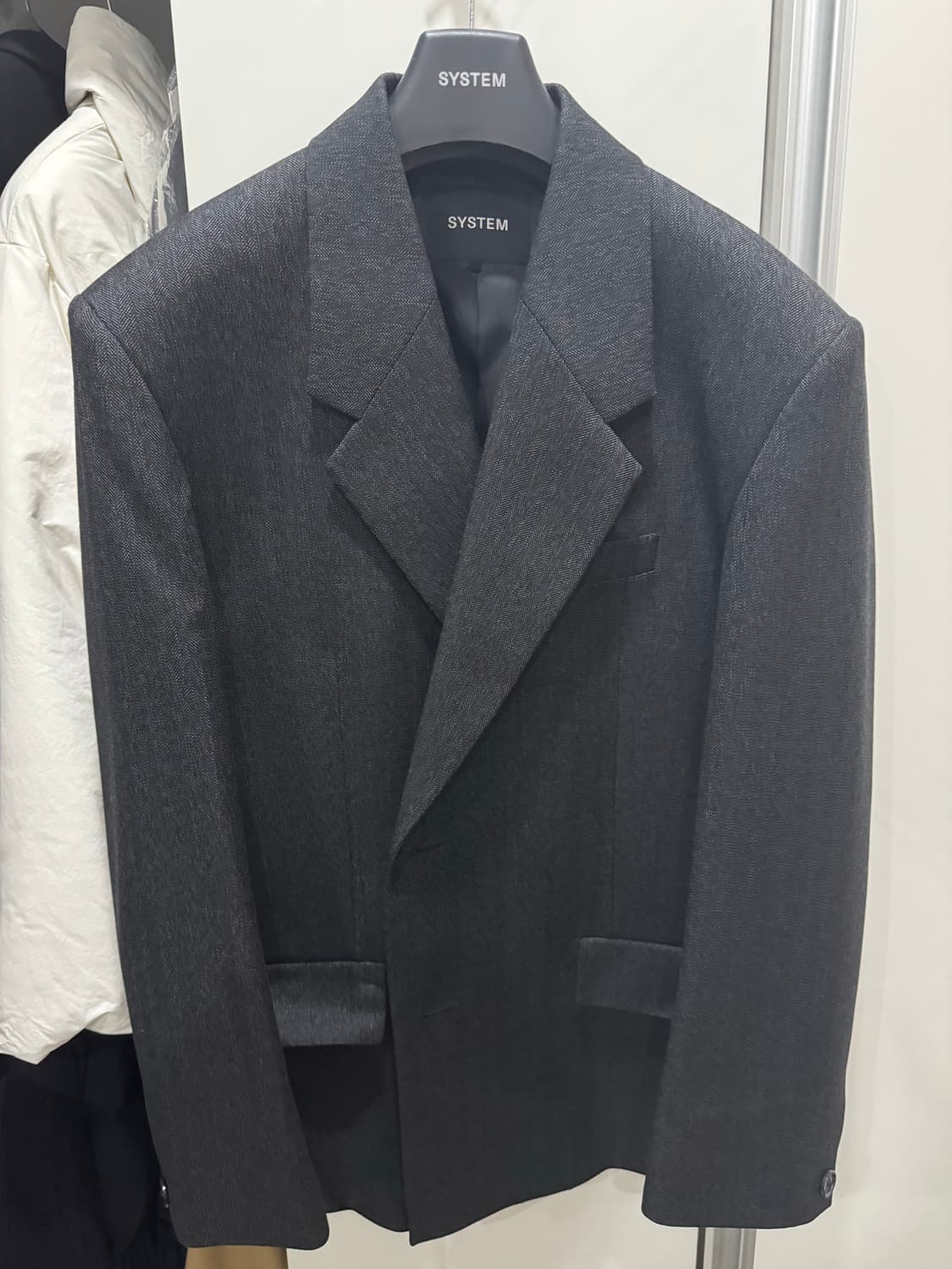 시스템옴므 울 오버사이즈 자켓 95사이즈 상품이미지4