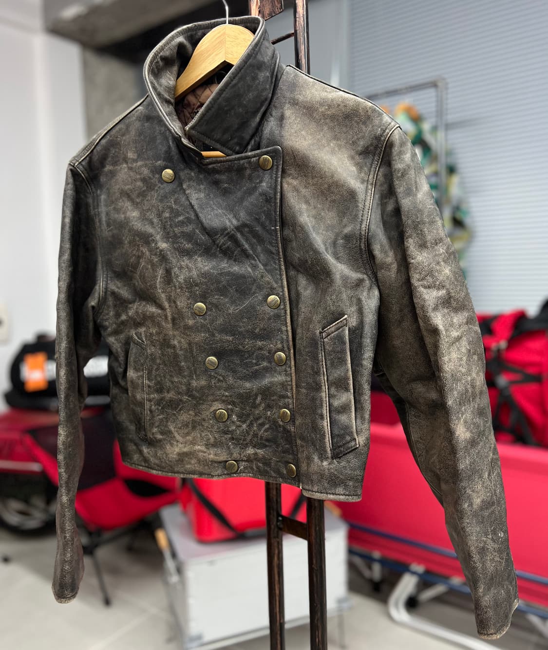 Tomboy 빈티지 가죽자켓 90 상품이미지4