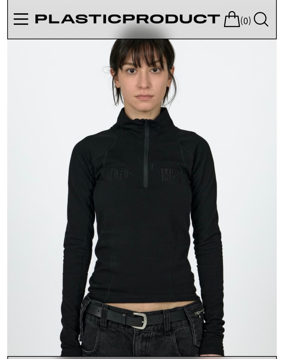MPa SOFT-SHELL HALF ZIP WOMEN (BLACK)  상품이미지1