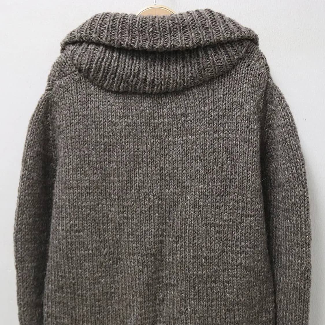 MELROSE 울 혼방 터틀넥 니트 가디건 62157 상품이미지5