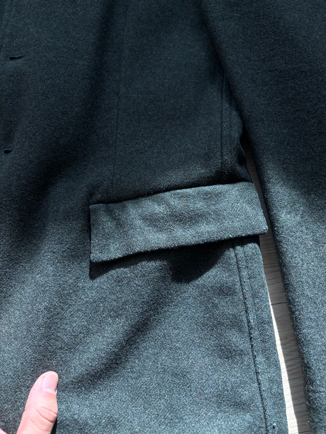 Wool single coat Made in France 상품이미지4