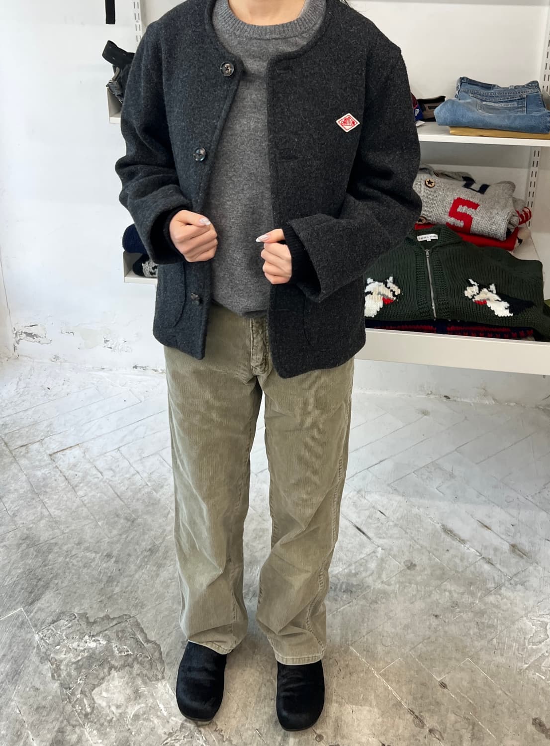 단톤 울 자켓 상품이미지7