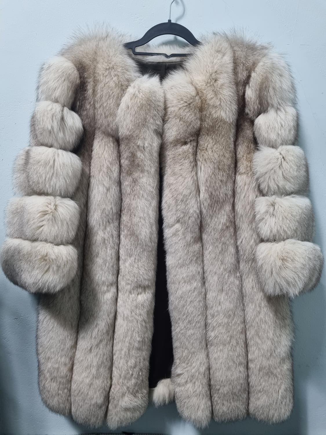 사가 폭스 퍼 코트 상품이미지1