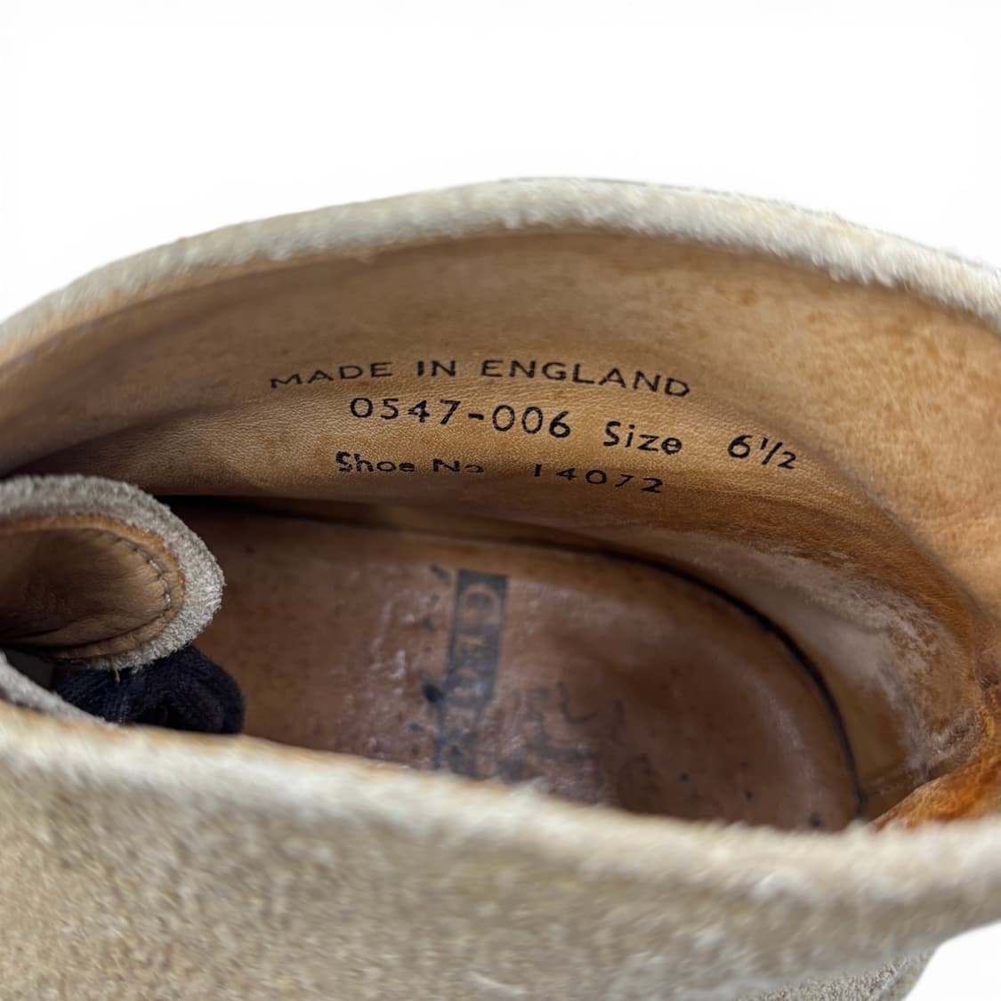 조지 콕스 스웨이드 처카 부츠 상품이미지9