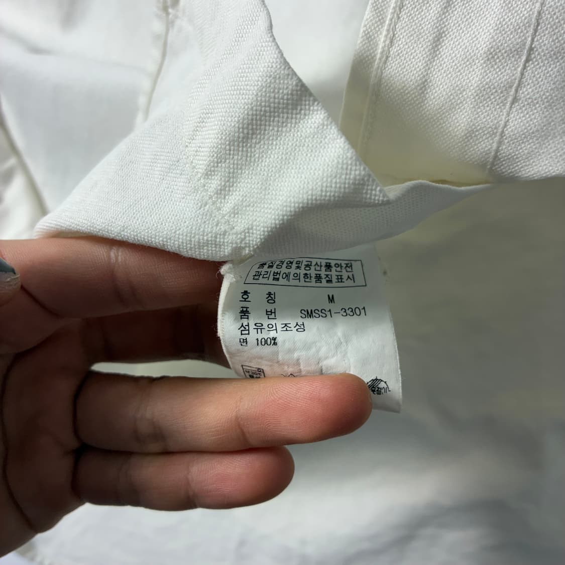 Polo  폴로 랄프로렌 자수 코튼 화이트 옥스퍼드 셔츠  상품이미지5