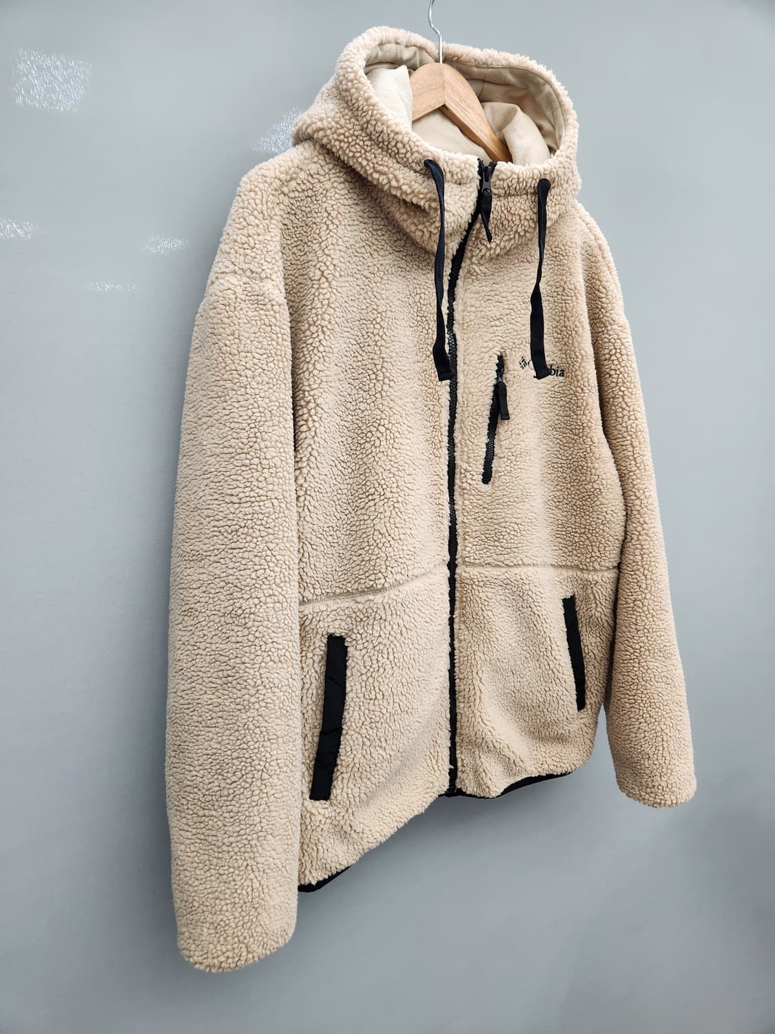 컬럼비아 후드 뽀글이 플리스 자켓_21년 상품이미지2