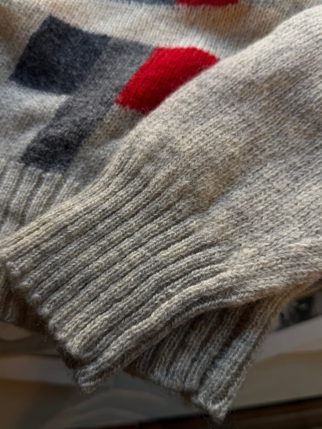 스코티쉬 셔틀랜드울 니트 100 상품이미지10