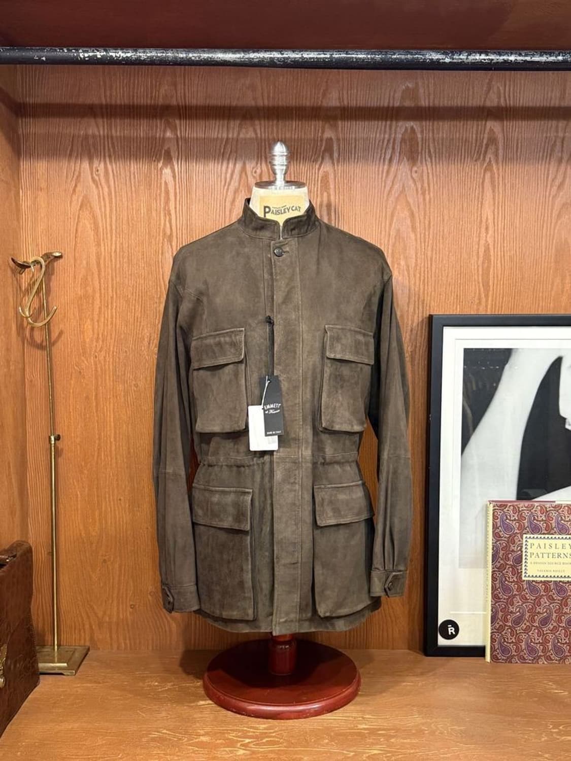 홀링턴 파리 X 엠메티 스웨이드 자켓 상품이미지1