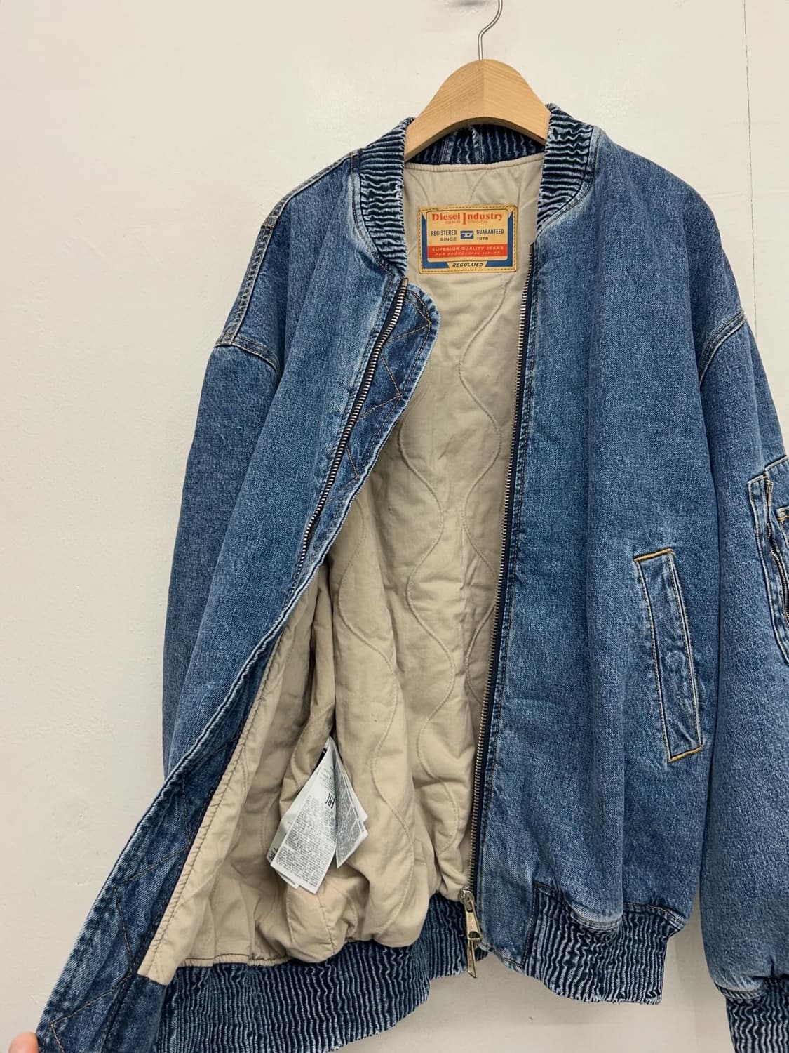 디젤 데님 봄버 자켓  상품이미지5
