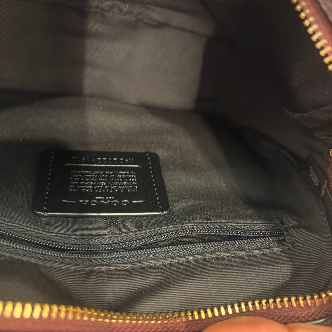 정품 코치 카메라 패브릭 크로스백     상품이미지10