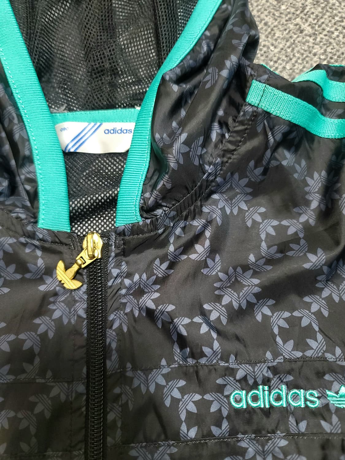 아디다스 민트라인 후드바람막이 트랙탑 90 상품이미지7