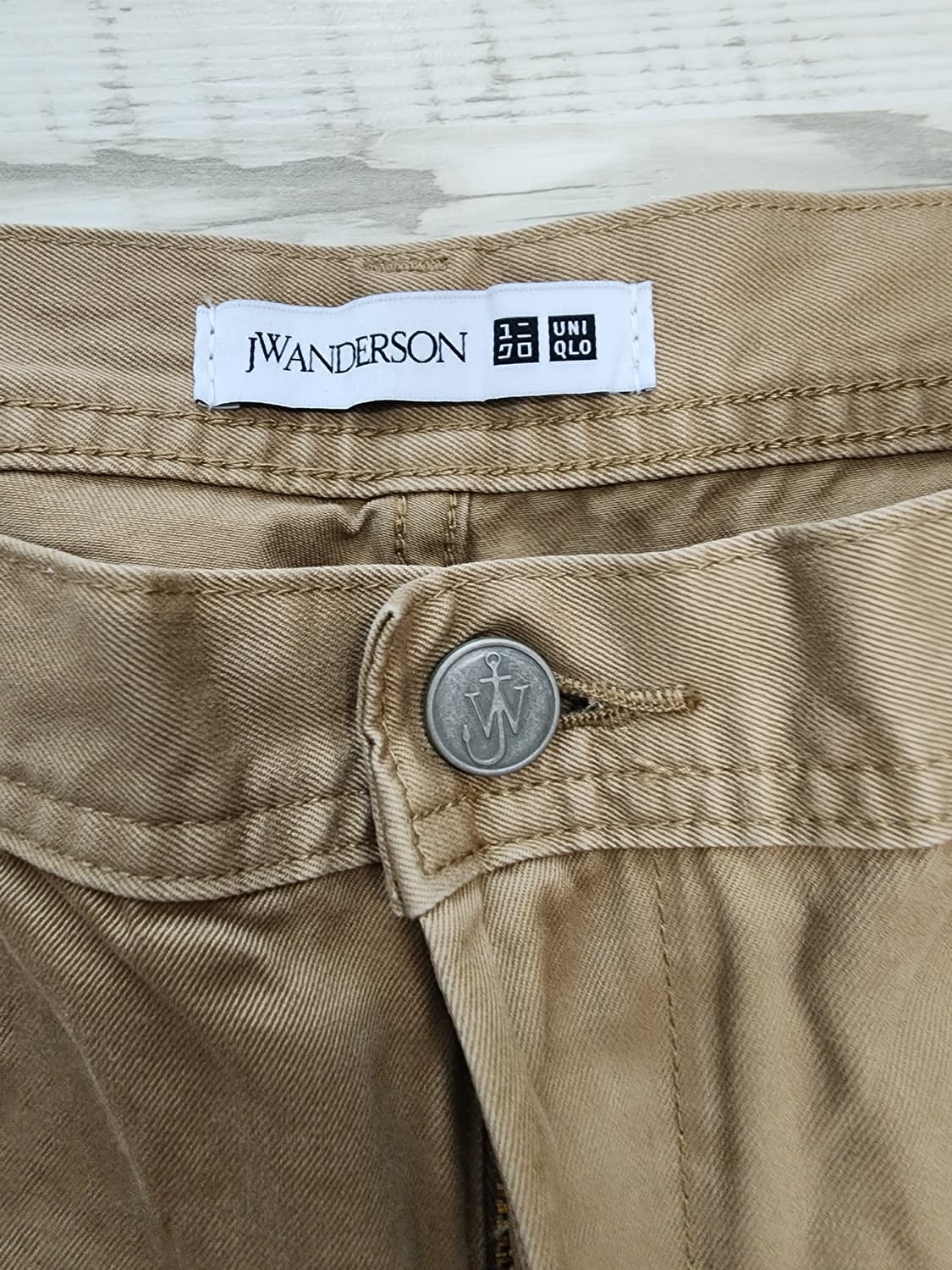 UNIQLO 유니클로 JWA 퍼티그 팬츠 팜 34인치 JW앤더슨 면 바지 상품이미지5