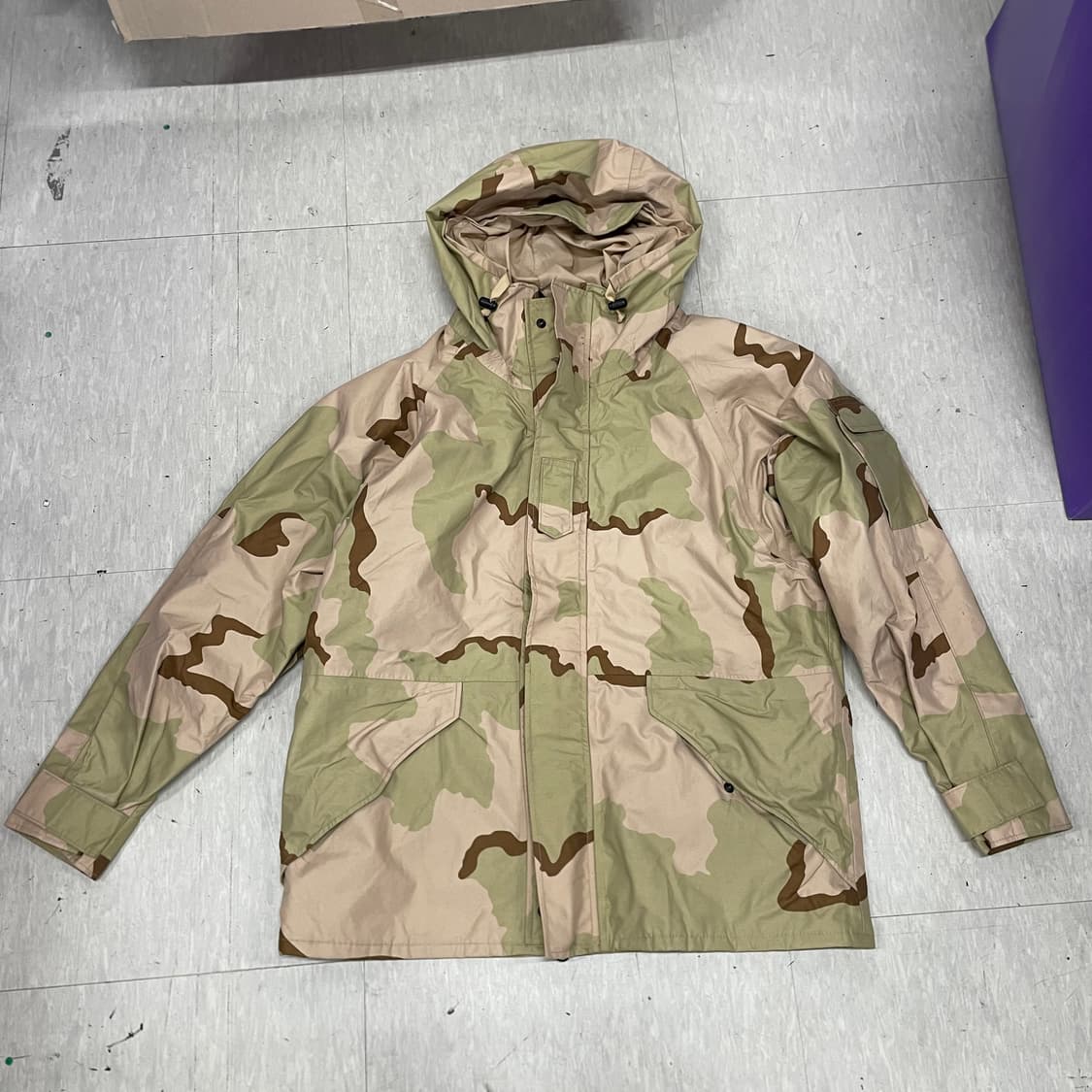 미군 이라크전 데저트 DCU 파카 고어텍스 바람막이 XL 상품이미지2