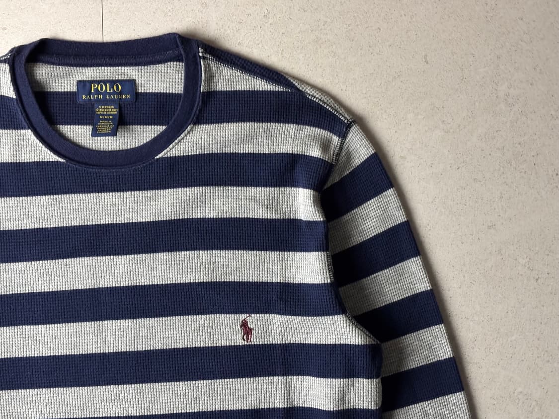 폴로 신형 와플 롱슬리브 상품이미지2