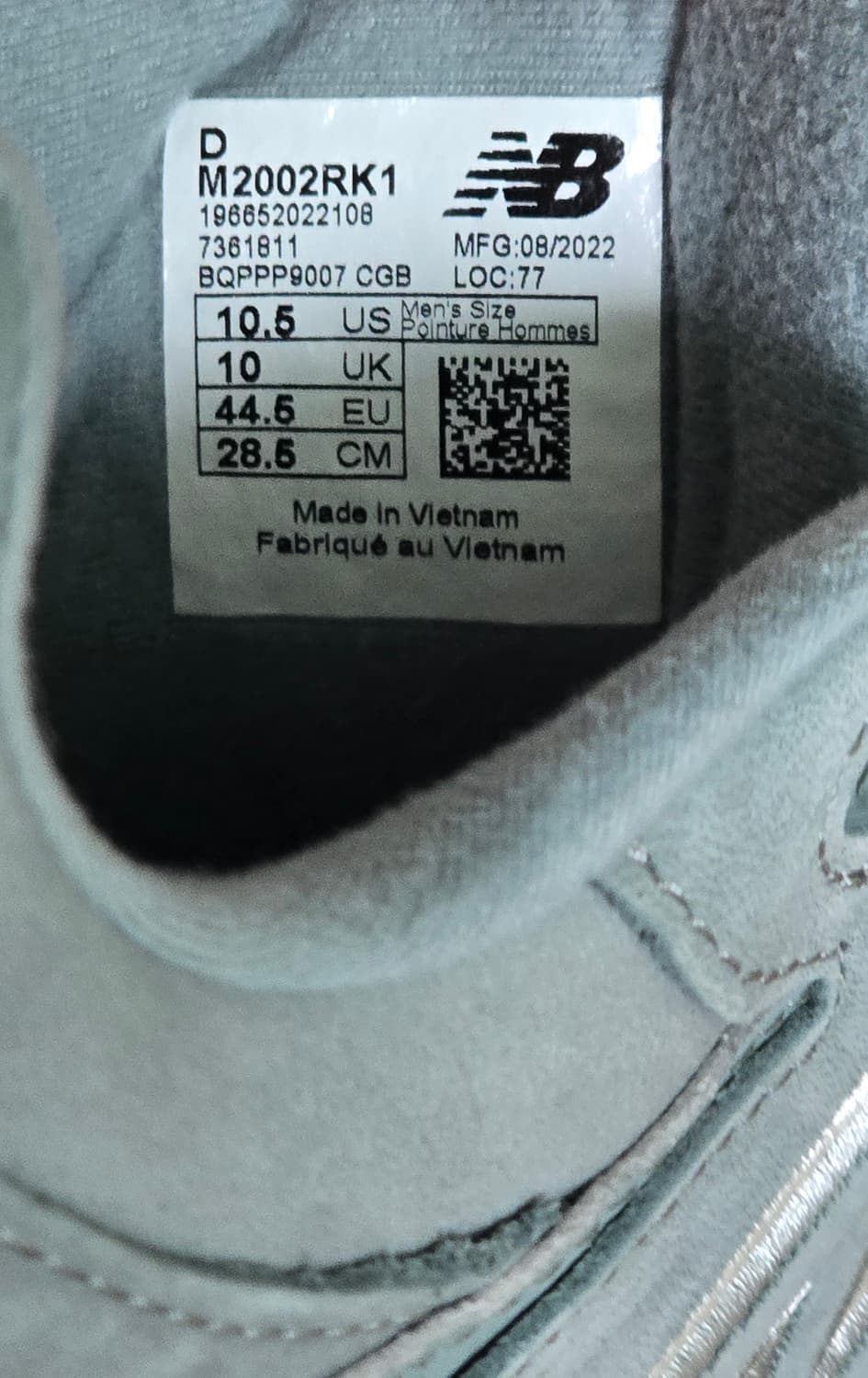 New Balance x Kith 2002R Slate Grey 285 상품이미지6