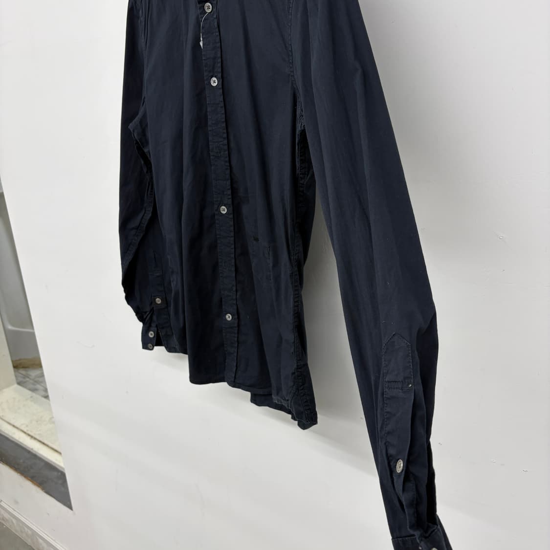 Diesel Co. 블랙 네이비 빈티지 셔츠 공용 M 상품이미지5