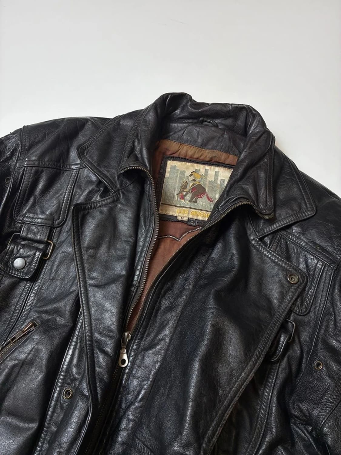 LUIS ALVEAR 90's 이글 자수 봄버 항공 자켓 PN8176 상품이미지3