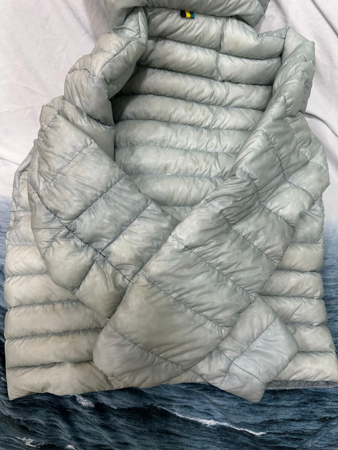 시에라디자인 뮤어 경량패딩 라이트그레이 상품이미지4