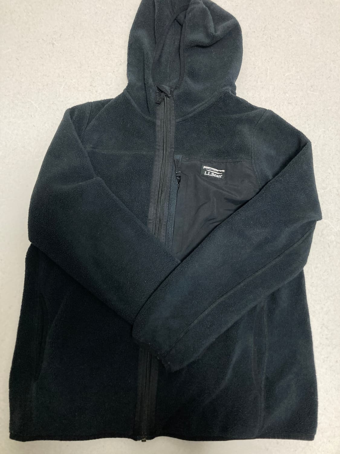 엘엘빈 플리스 후드 집업 L 상품이미지3