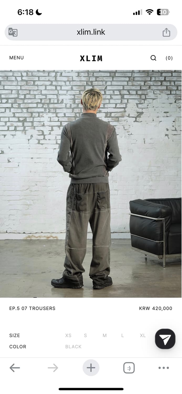 엑슬림 ep 5 07 트라우져 상품이미지1