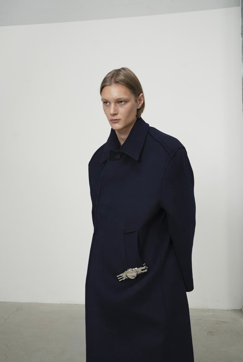 [새상품] yiyae 이예 맥코트 네이비 상품이미지2