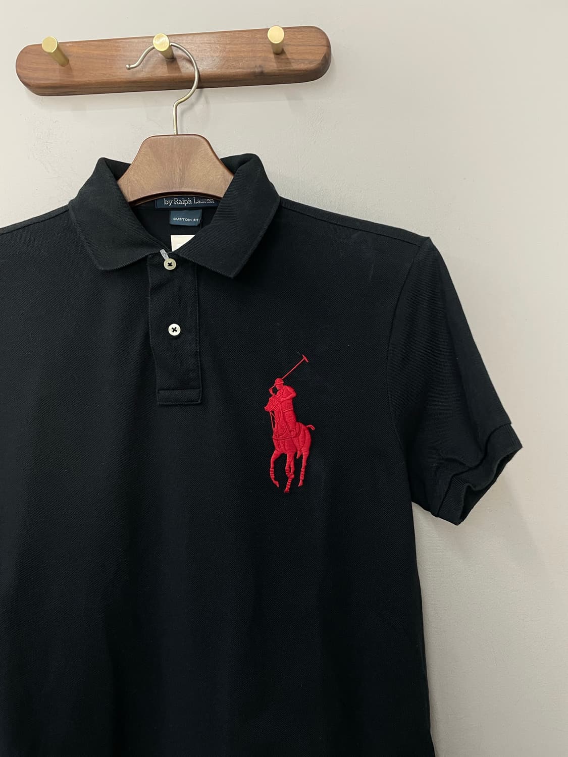 폴로 랄프로렌 빅포니 블랙 카라 반팔 H2480 상품이미지3
