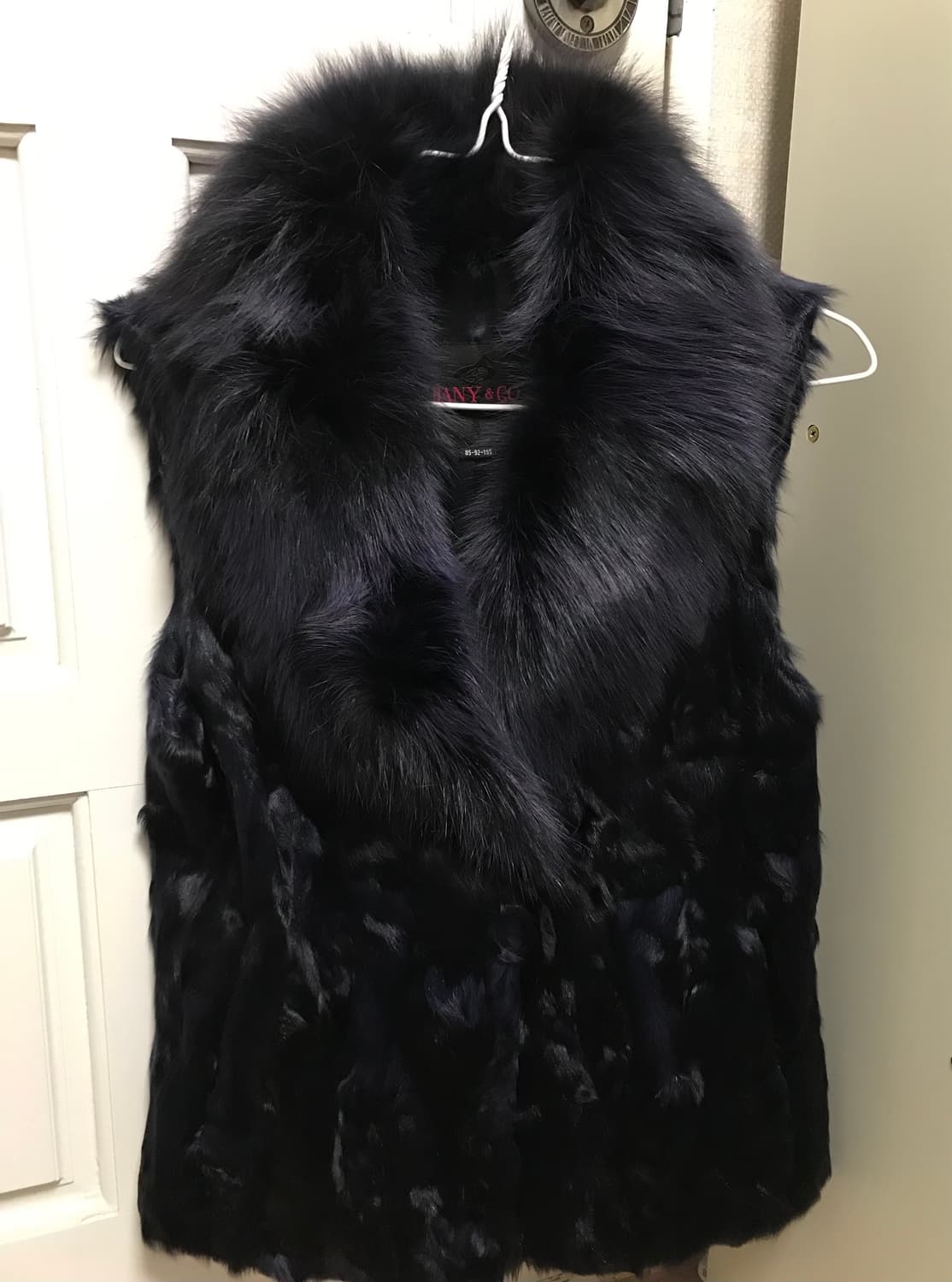 ♣️ BANY & CO 바니앤코 빈티지 퍼 조끼 상품이미지1