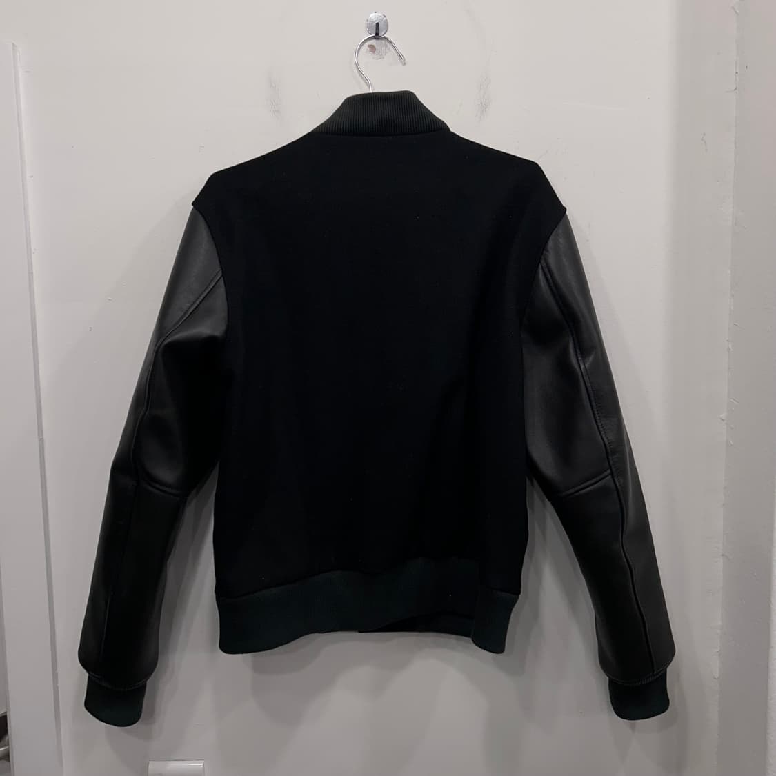 미유키조쿠 울 카우하이드 블루종 자켓 상품이미지5