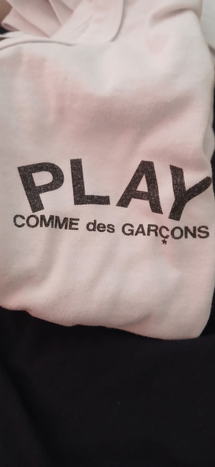 PLAY comme des garcons 흰색 반팔팝니다 상품이미지7