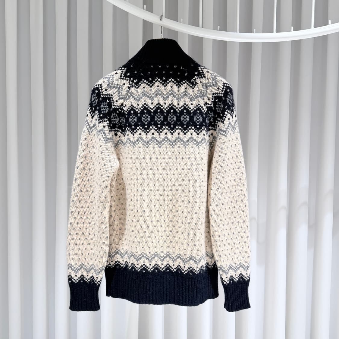 48 / 브루넬로 쿠치넬리 노르딕 캐시미어 집업 상품이미지4