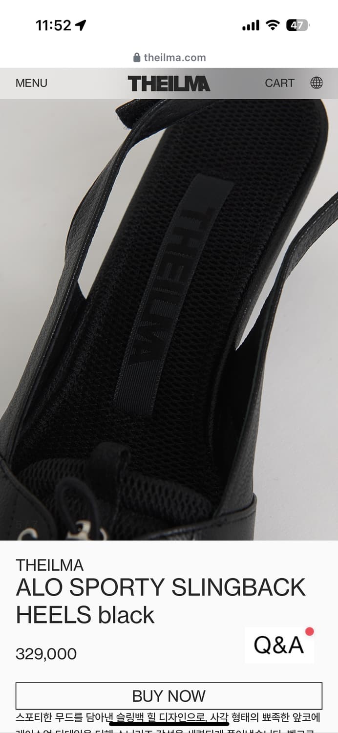 더일마ALO SPORTY SLINGBACK HEELS 상품이미지3